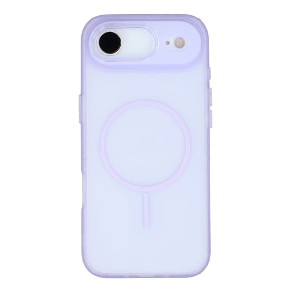 Mobilskal till iPhone Air MagSafe med Glitter Lins Frame - Lila Lila