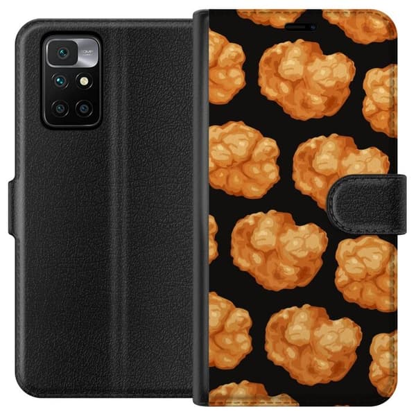 Plånboksfodral till Xiaomi Redmi 10 med Nuggets