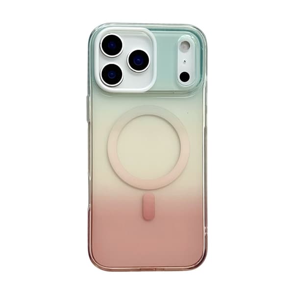 Mobilskal till iPhone 17 Pro Max MagSafe IMD 4-Color Geometric Gradient Flerfärgad