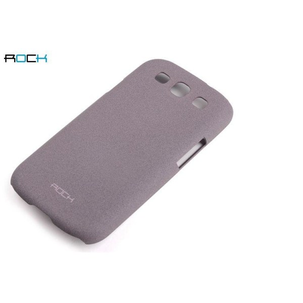 Rock Quicksand Cover til Samsung Galaxy S3 - I9300 (Grå Pink) Pink