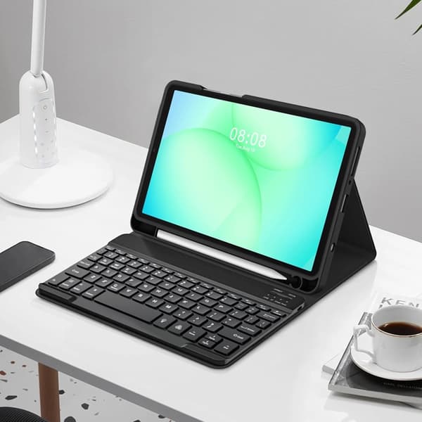 Tech-Protect Galaxy Tab A9 Tastaturetui - Sort Svart