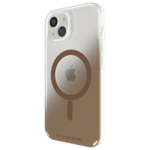Gear4 telefontaske til iPhone 13 MagSafe D3O Milan Snap Gradient 2 - Guld