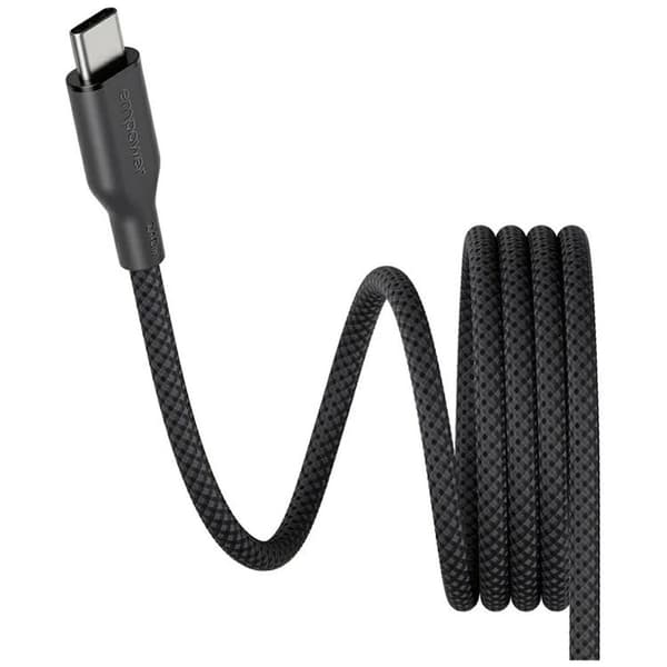 Empower by PanzerGlass USB-C til USB-C 240W Kabel Magnetisk 1.5m Racing - Sort Svart