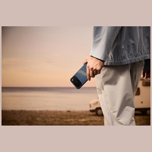 PITAKA Telefontaske til iPhone 17 Pro Max MagSafe StarPeak Aramid ProGuard Blå
