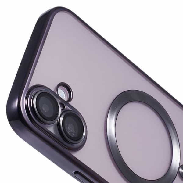 X-LEVEL Mobilskal till iPhone 16 Plus Magnetiskt TPU Svart