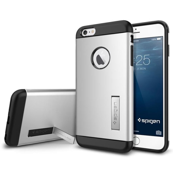 SPIGEN Slim Armor Cover til Apple iPhone 6 (S) Plus (Satin Silver) Silver