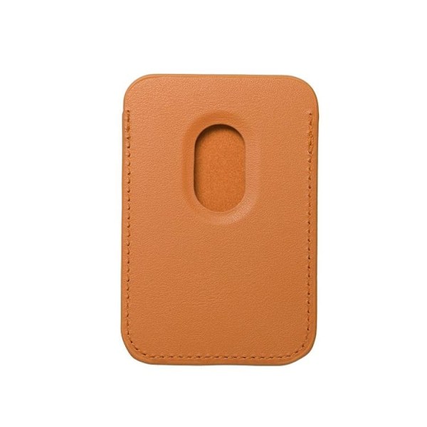 Magsafe Korthållare Läder - Orange