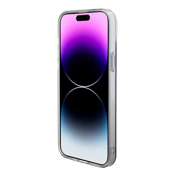 Guess telefontaske til iPhone 15 Plus/14 Plus MagSafe Iriscent - Rainbow
