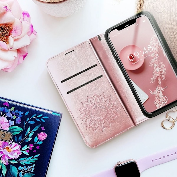 Galaxy S20 FE Pungetui Forcell Mezzo - Roséguld Guld