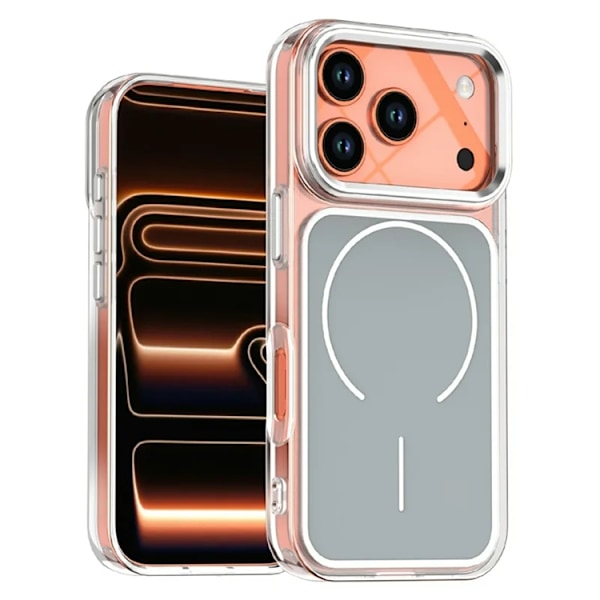 Mobilskal till iPhone 17 Pro Magsafe Electroplated - Grå Grå
