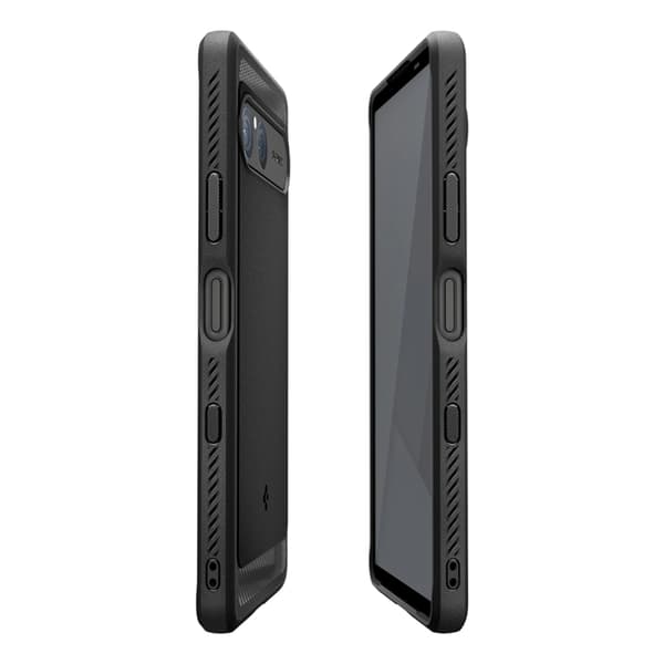 Spigen telefontaske til Sony Xperia 10 VII Rugged Armor - Mat Sort Svart
