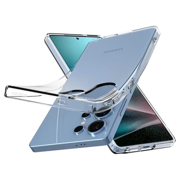 Spigen Mobilskal till Galaxy S25 Ultra Liquid Crystal - Crystal Clear Transparent
