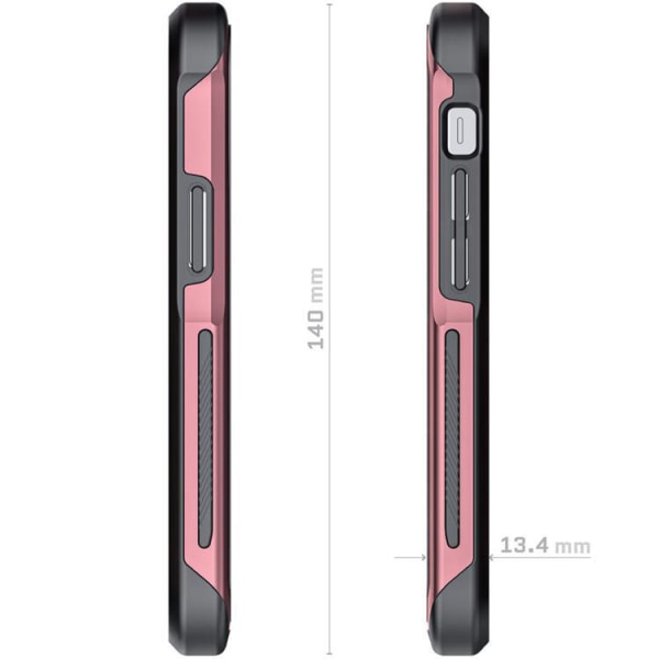 Ghostek Magsafe Atomic Slim Skal iPhone 13 mini - Rosa