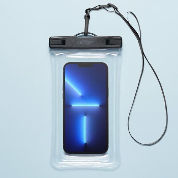 Spigen Universala Vattentät Mobilväskor A610 - Crystal Clear Transparent