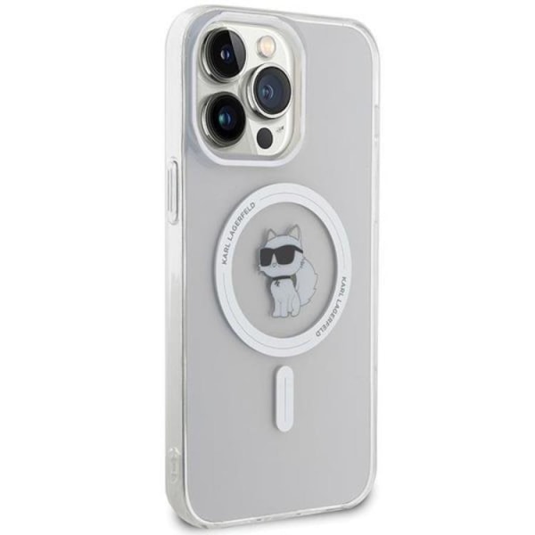 Karl Lagerfeld iPhone 15 Pro mobiltaske Magsafe IML - Gennemsigtig