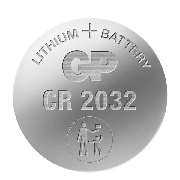GP Knappcellsbatteri Litium CR2032 10-Pack