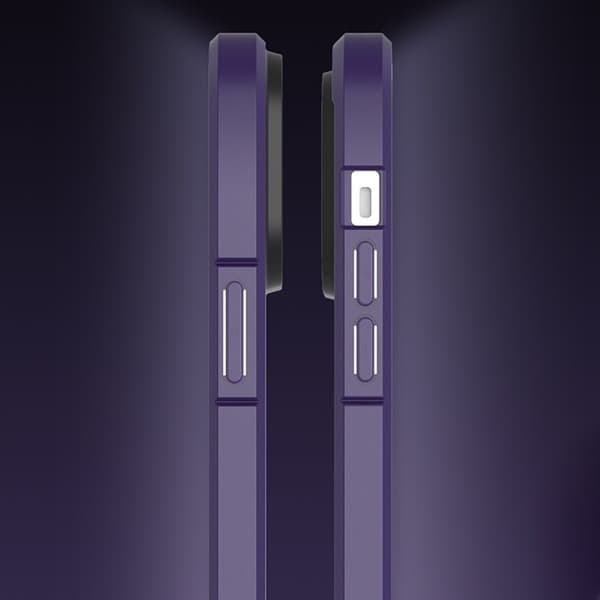 X-LEVEL Crystal Clear Mobilskal till iPhone 15 Pro Transparent