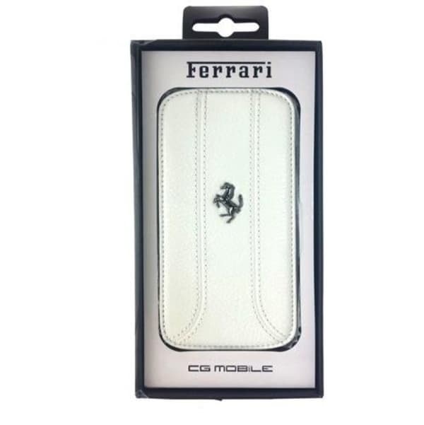 Ferrari Etui Galaxy S4 - Hvid White