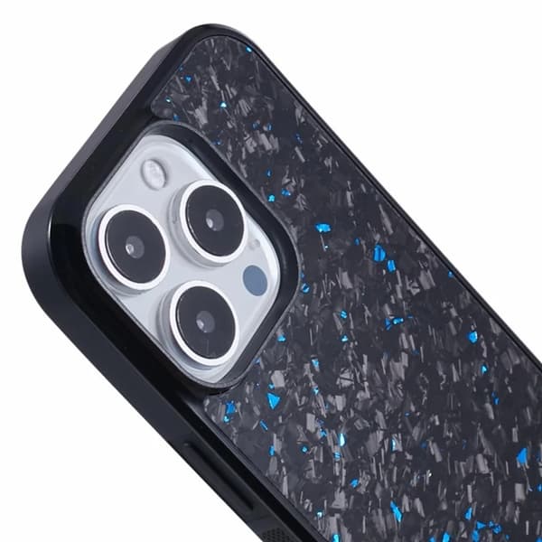Mobilskal till iPhone 16 Pro Max Aramid Fiber Forged - Blå Blå