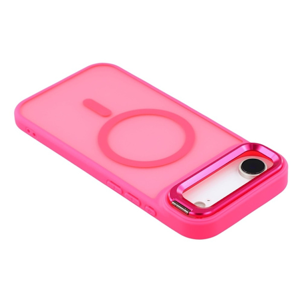 Mobilskal till iPhone Air MagSafe Lins Kickstandé - Rosa Rosa