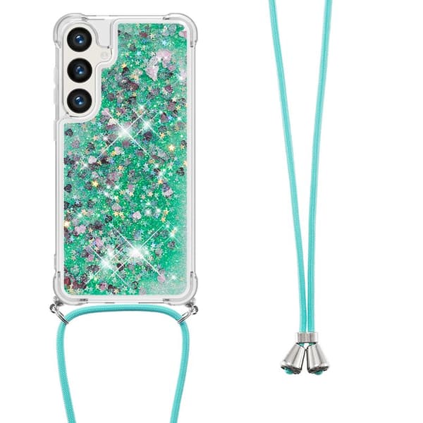 Mobilskal för Samsung Galaxy S26 Plus TPU med rem - Grön