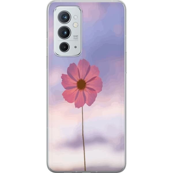 Mobilskal till OnePlus 9RT 5G med Rosa blomma