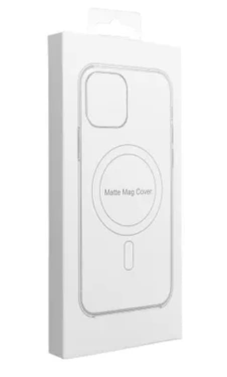 Telefontaske til iPhone 12 Pro Max Magsafe Matte - Sort Black