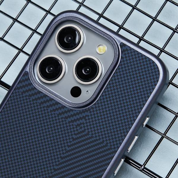 X-LEVEL Mobilskal till iPhone 16 Pro Max Hård PC Stöttålig Blå
