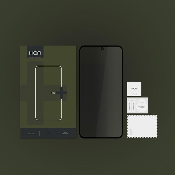 Hofi Galaxy A35 5G Härdat Glas Skärmskydd Anti Spy Privacy Svart