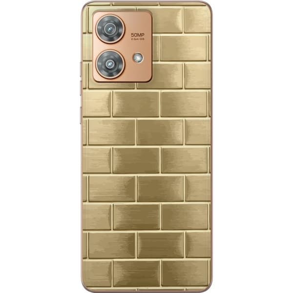Mobilskal till Motorola Edge 40 Neo med Gyllene Murstenar