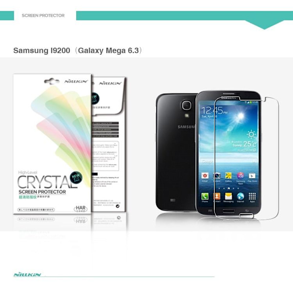 Nillkin Ultra-Clear Anti-Fingerprint Screen Protector til Samsung Meg
