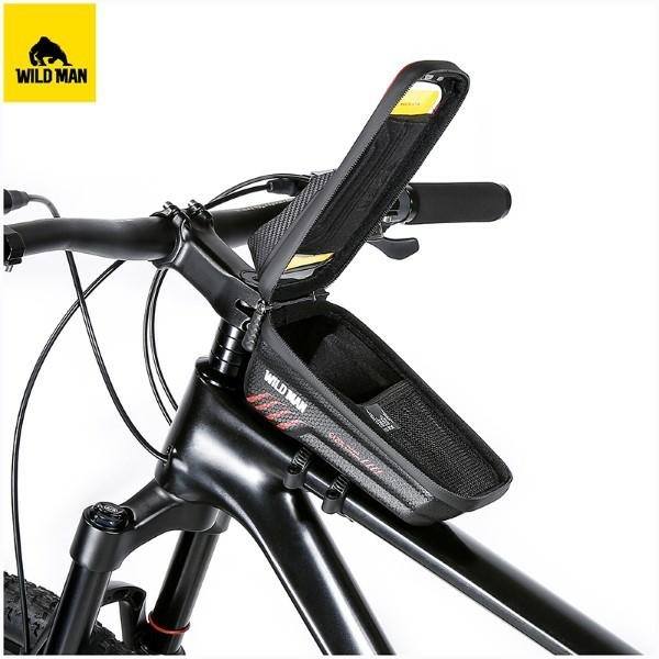 WILDMAN E12X Cykelramväska - Svart