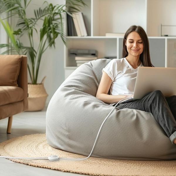 Baseus Infällbar USB-C till USB-C 100W Kabel 2m Free2Pull Mini Vit
