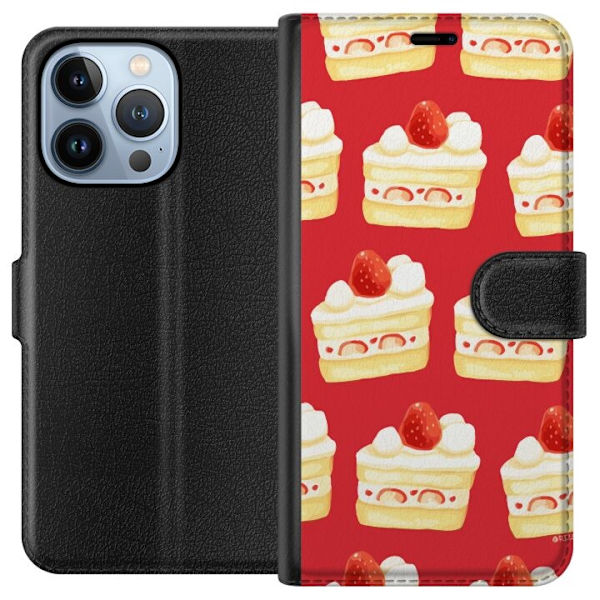 Pungcover til Apple iPhone 13 Pro med Kage