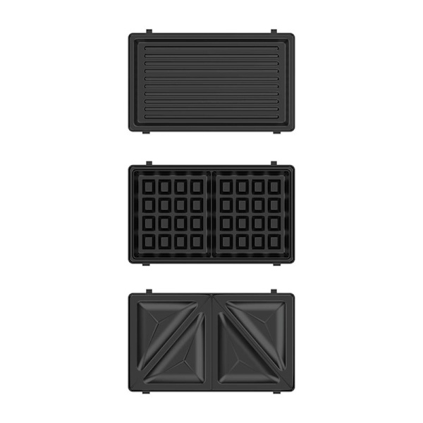 BLACK+DECK Smörgåsgrill Sandwich Waffle