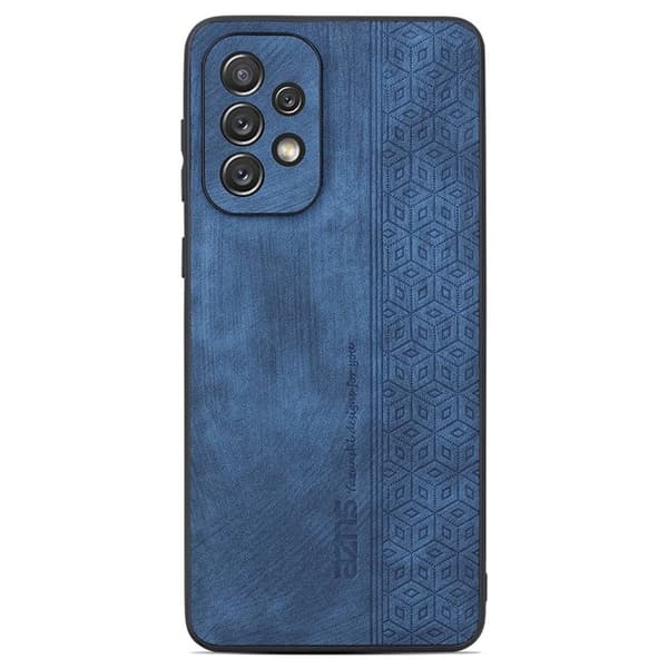 AZNS Samsung Galaxy A33 5G Plånboksfodral Konstläder - Blå