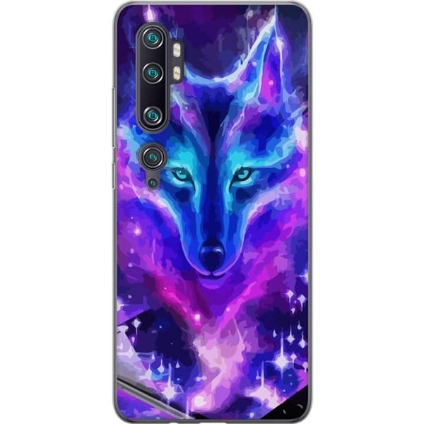 Mobilskal till Xiaomi Mi Note 10 Pro med Neon Varg