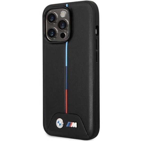 BMW iPhone 13 Pro Max Mobilcover Magsafe Quiltet Tricolor