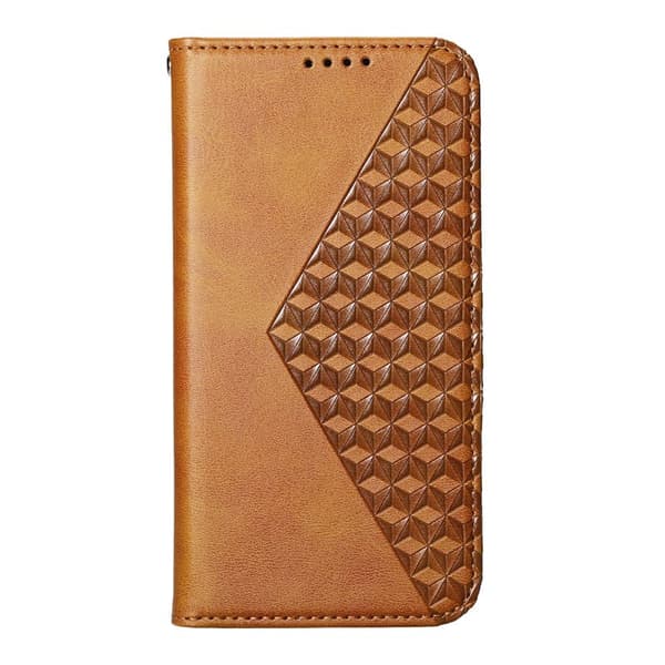 Plånboksfodral för Samsung Galaxy S26 Plus Konstläder med handledsrem - Gul
