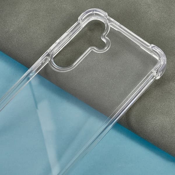 Mobilskal för Samsung Galaxy S26 TPU + Akryl Stöttålig - Transparent