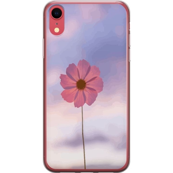 Mobilskal till Apple iPhone XR med Rosa blomma
