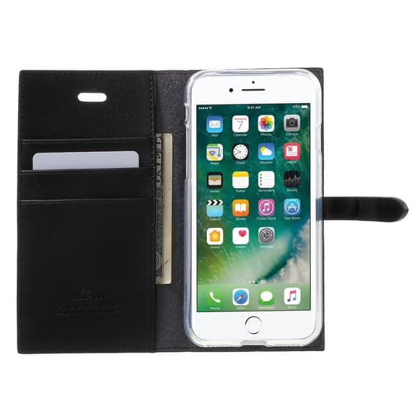 Mercury Romance Diary Etui til Apple iPhone 6 (S) Plus - Sort Black