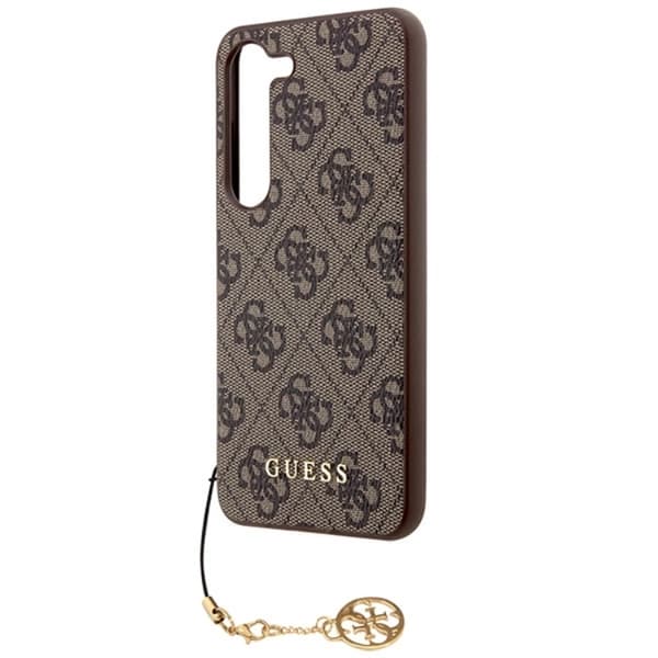 Guess telefontaske til Galaxy A35 5G Charms Collection - Brun Brun