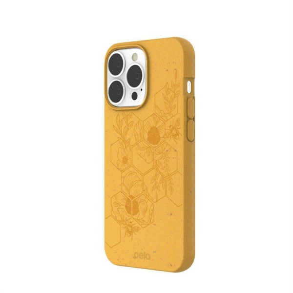 Pela Hive Edition Mobilskal iPhone 13 Pro - Classic Honey