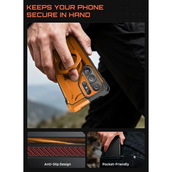 SupCase Mobilskal För Galaxy S26 Ultra Magsafe UB Grip Orange