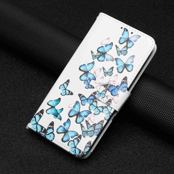 Plånboksfodral för Samsung Galaxy S26 Plus Flip Konstläder - Blå