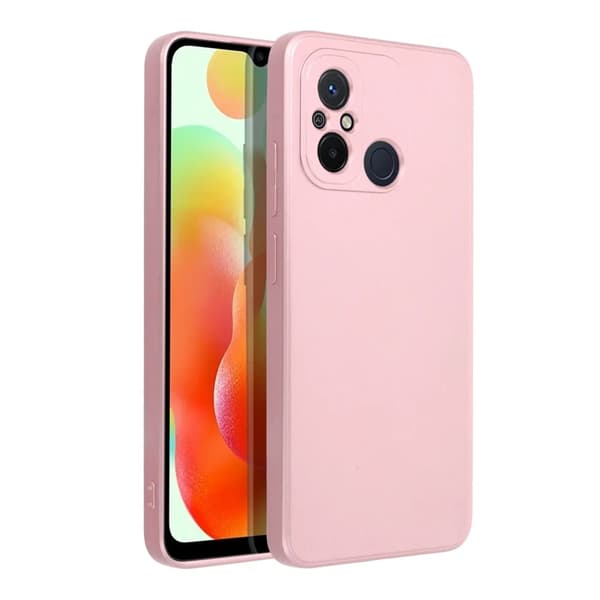Mobilskal till Xiaomi Redmi 12C Metallic - Rosa Rosa