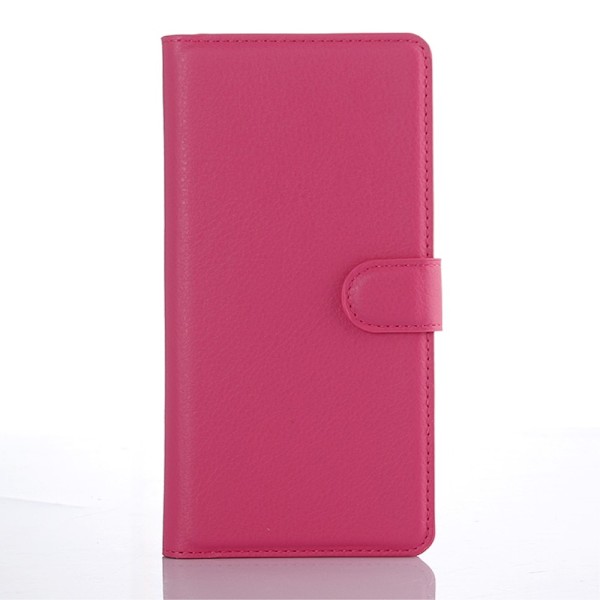 Litchi Plånboksfodral till Sony Xperia XA1 - Magenta