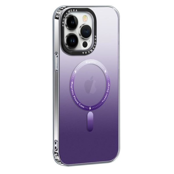 iPhone 14 Pro Max Mobile Cover Magsafe Gradient - violetti