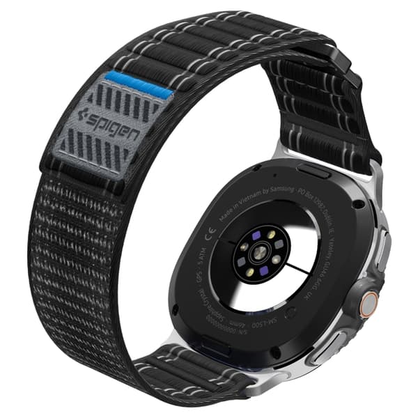 Spigen Galaxy Watch 8/8 Classic (40/44/46mm) Armbånd WBF1 - Sort Svart